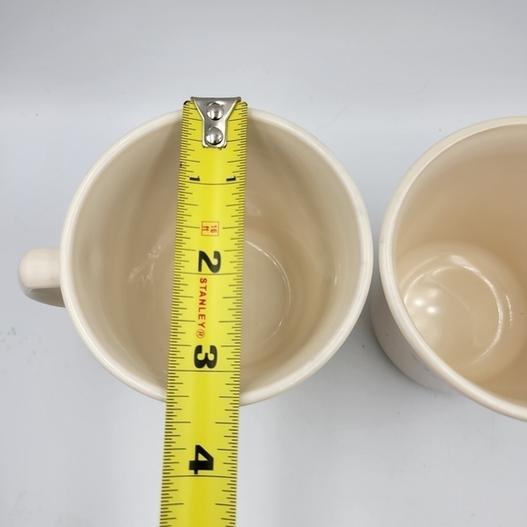 Vintage Corelle Pink & Blue English Breakfast Mugs - set of 2 - Picture 5 of 5